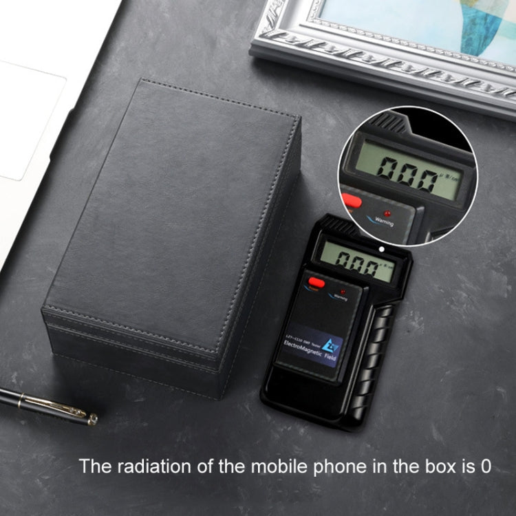 Crazy Horse Pattern Mobile Phone Radiation Protection RFID Signal Shielding Box Crazy Horse Pattern Mobile Phone Radiation Protection RFID Signal Shielding Box